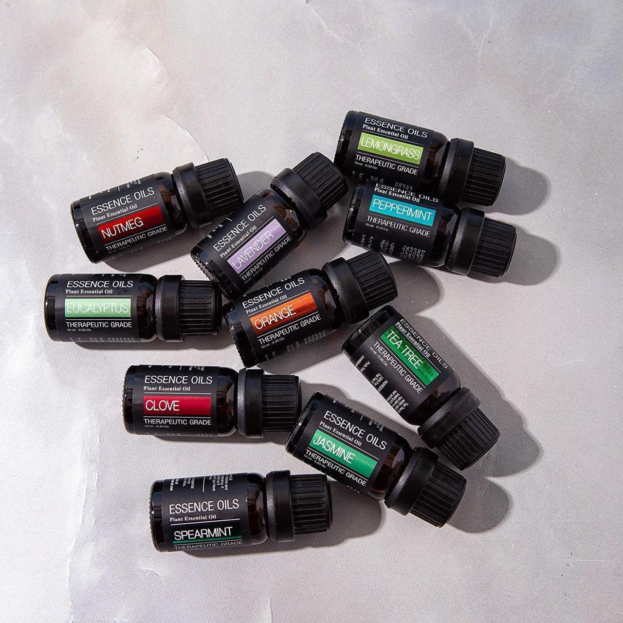 Ultimate aromatherapy diffuser essential oil set ultrasonic diffuser top 10 essential oils