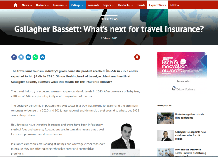 Gallagher insurance